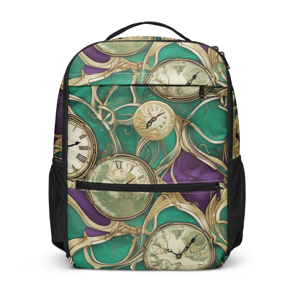 Horological Garden on Utility Backpack — Front