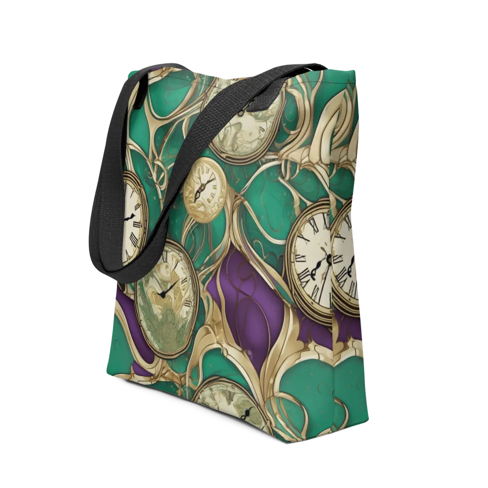 Horological Garden on Tote Bag — Front
