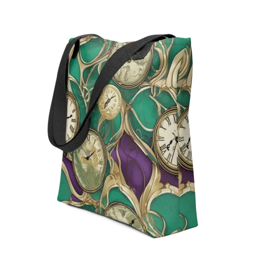 Horological Garden on a Tote Bag