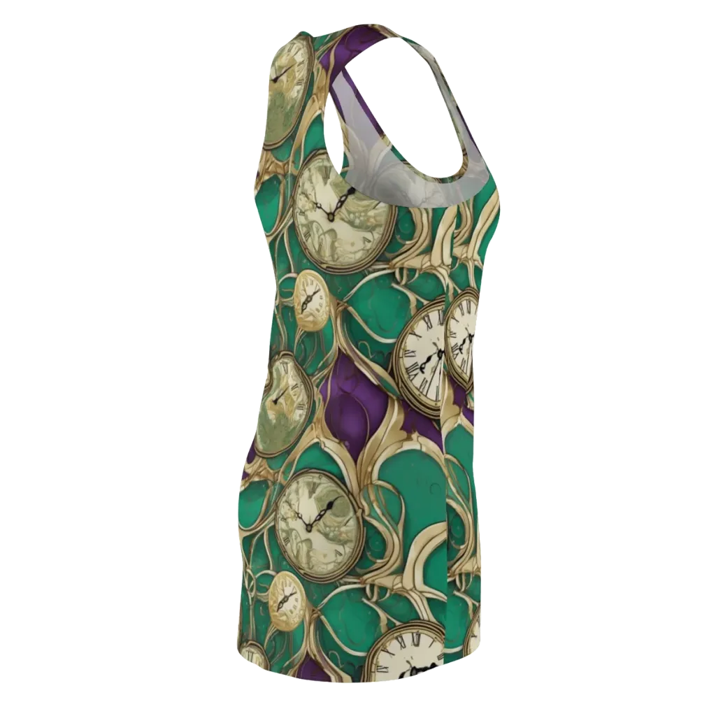 Horological Garden on Racerback Dress — Back Side