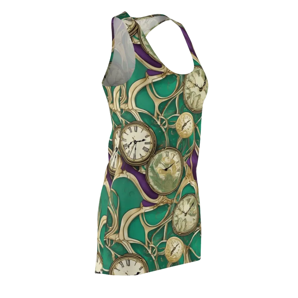 Horological Garden on Racerback Dress — Front Side