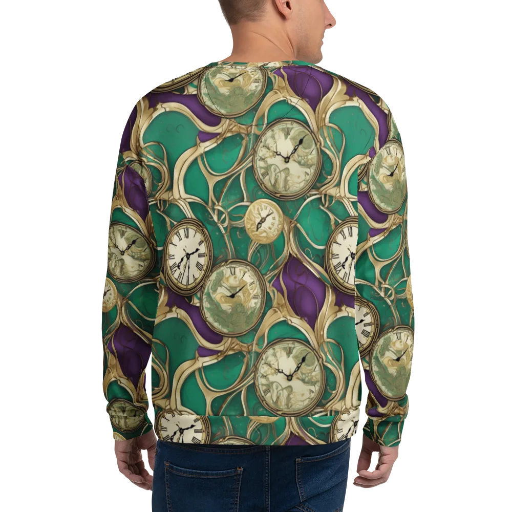 Horological Garden on Sweatshirt — Back