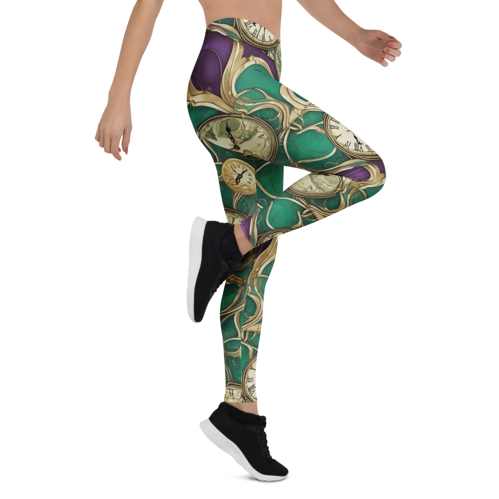 Horological Garden on Leggings — Right