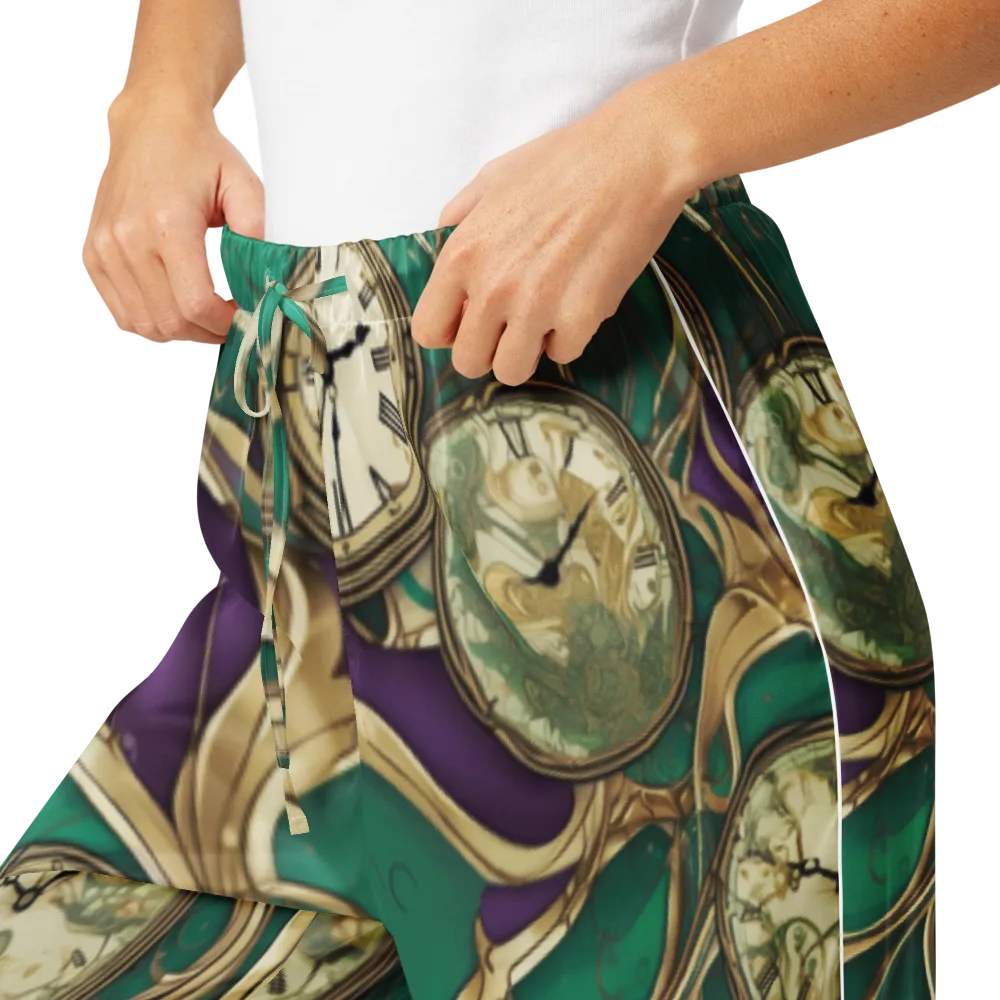 Horological Garden on Women's Pajama Pants — Product details