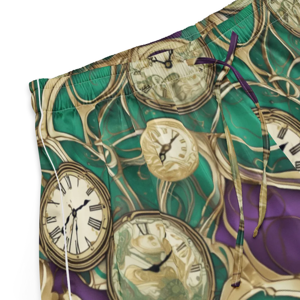 Horological Garden on Women's Pajama Shorts — Product details