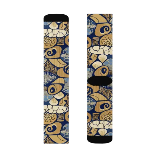 Art Nouveau Reef on a Socks