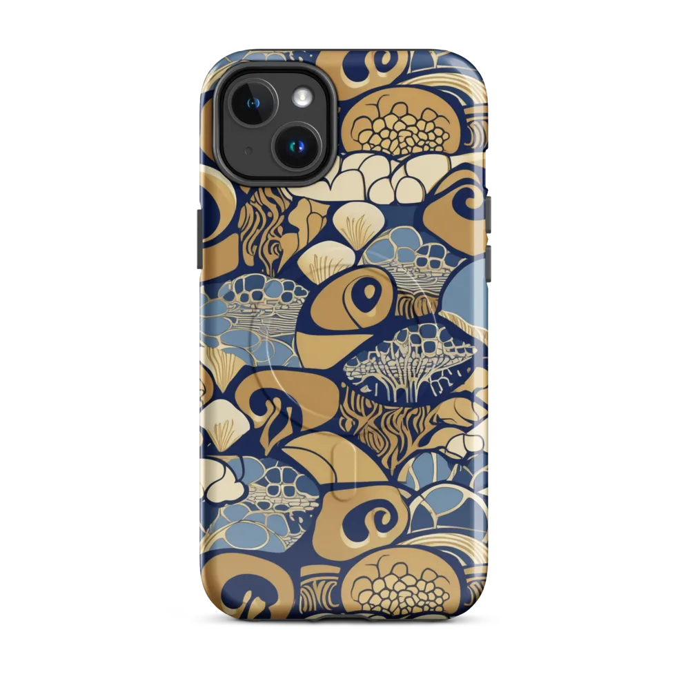 Art Nouveau Reef on MagSafe Tough Case for iPhone® — Front