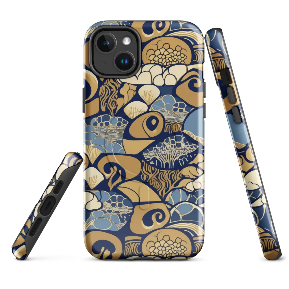 Art Nouveau Reef on MagSafe Tough Case for iPhone® — Front