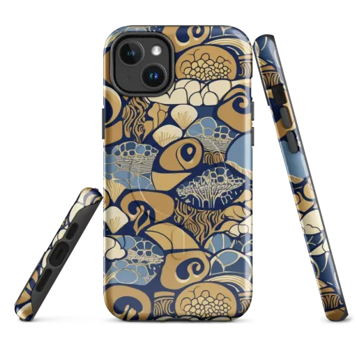 Art Nouveau Reef on a MagSafe Tough Case for iPhone®