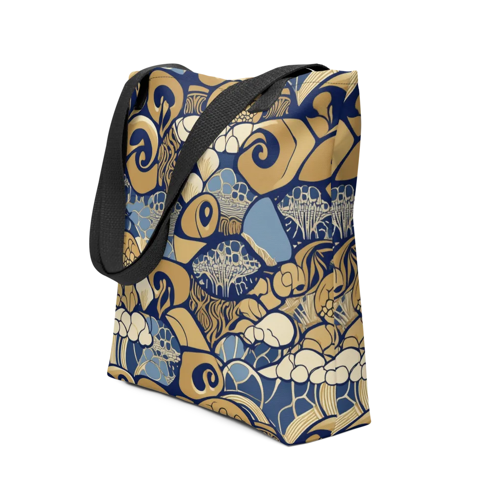 Art Nouveau Reef on Tote Bag — Front
