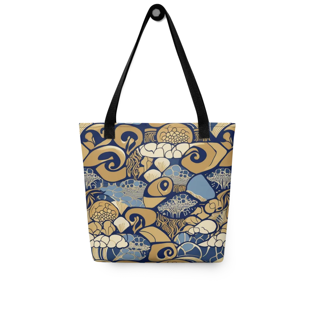 Art Nouveau Reef on Tote Bag — Front
