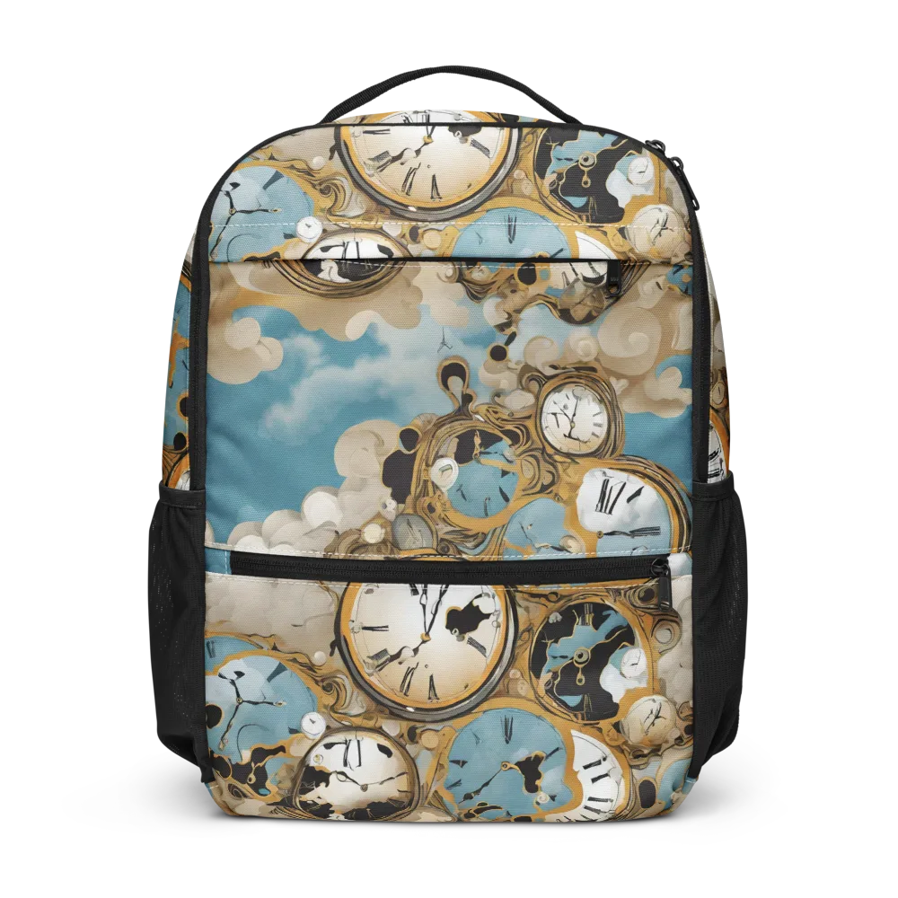 Chronos in the Clouds on Utility Backpack — Front