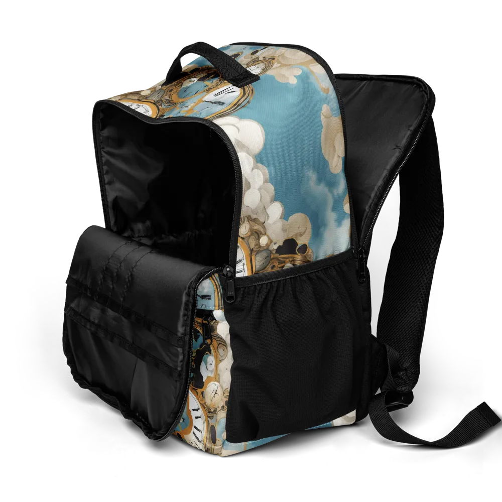 Chronos in the Clouds on Utility Backpack — Product details 2