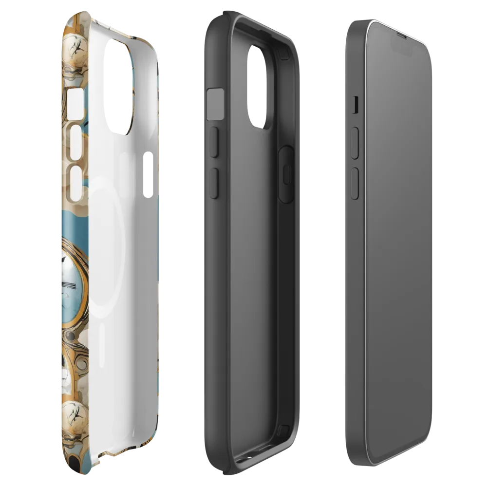 Chronos in the Clouds on MagSafe Tough Case for iPhone® — Front