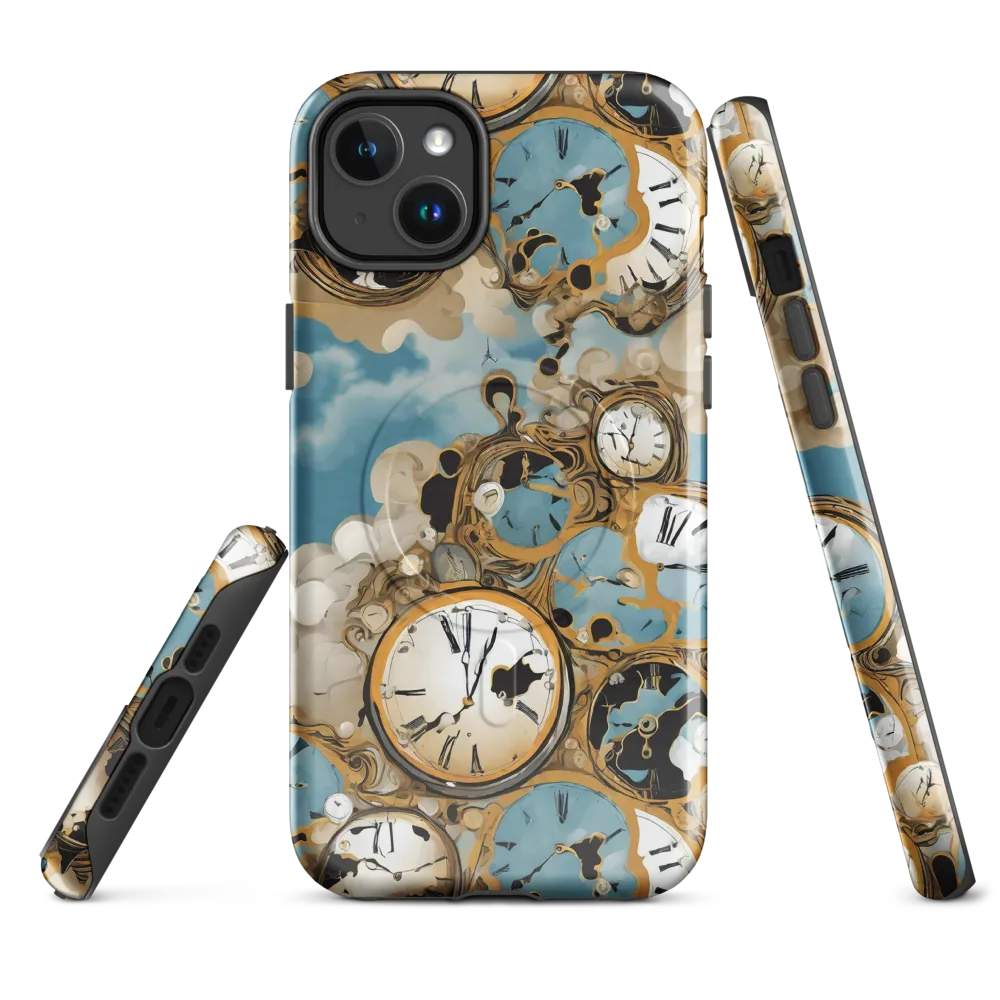 Chronos in the Clouds on MagSafe Tough Case for iPhone® — Front
