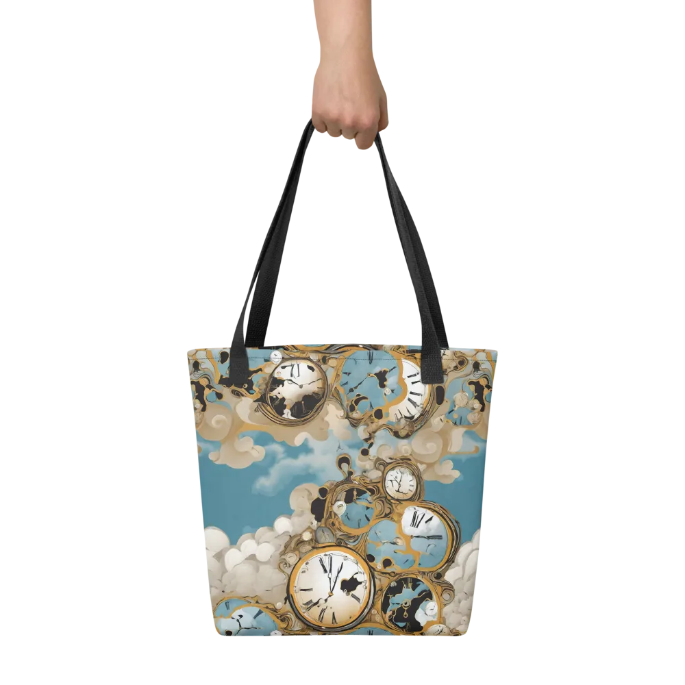 Chronos in the Clouds on Tote Bag — Front