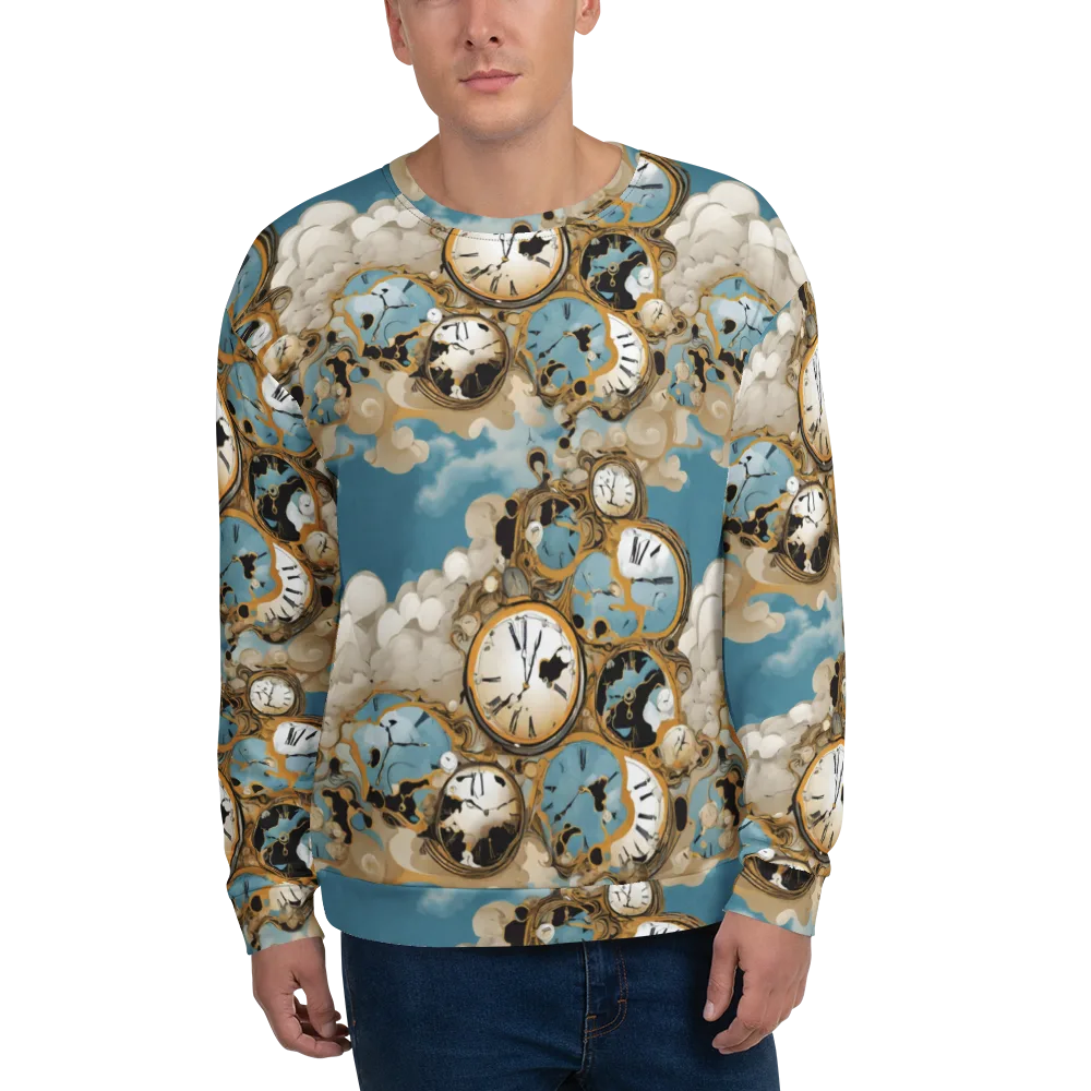 Chronos in the Clouds on Sweatshirt — Front