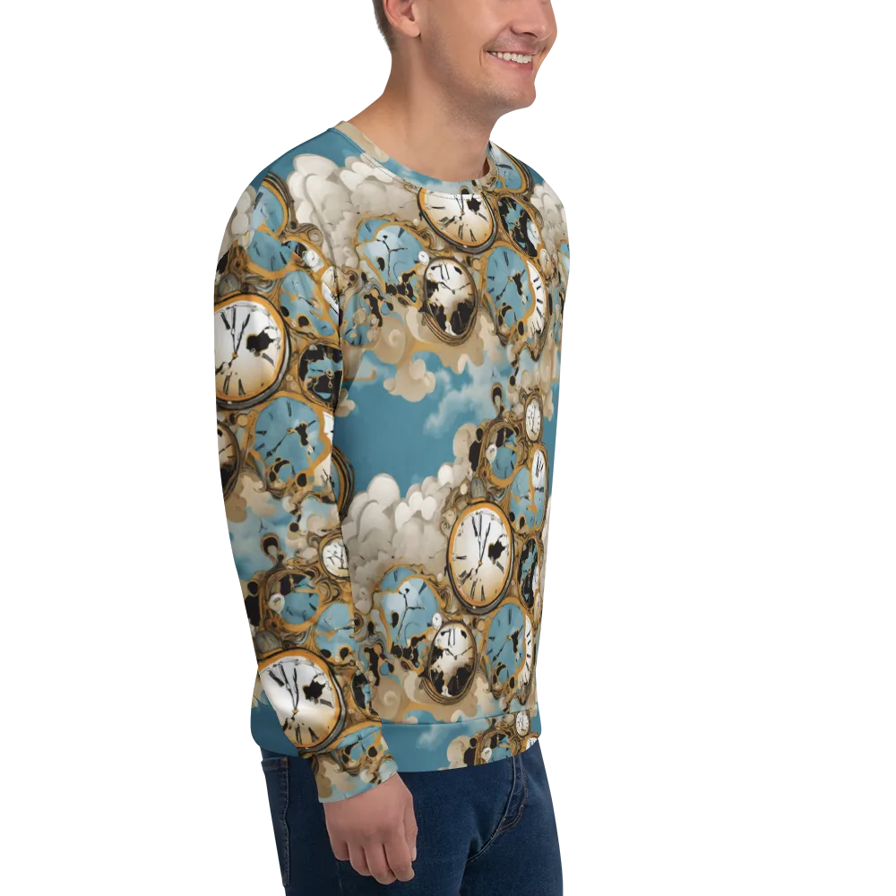Chronos in the Clouds on Sweatshirt — Right Front