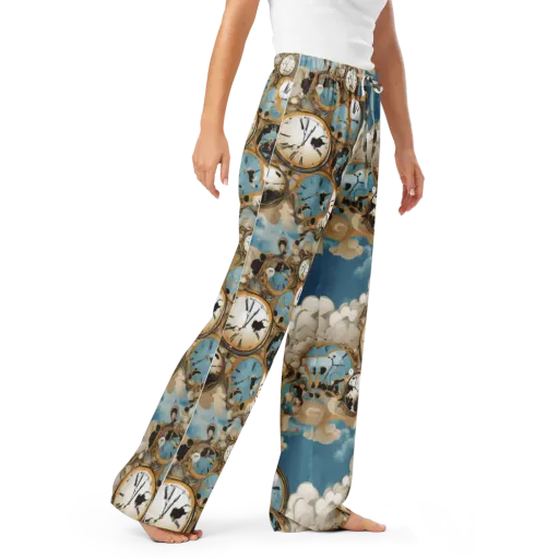 Chronos in the Clouds on a Women's Pajama Pants