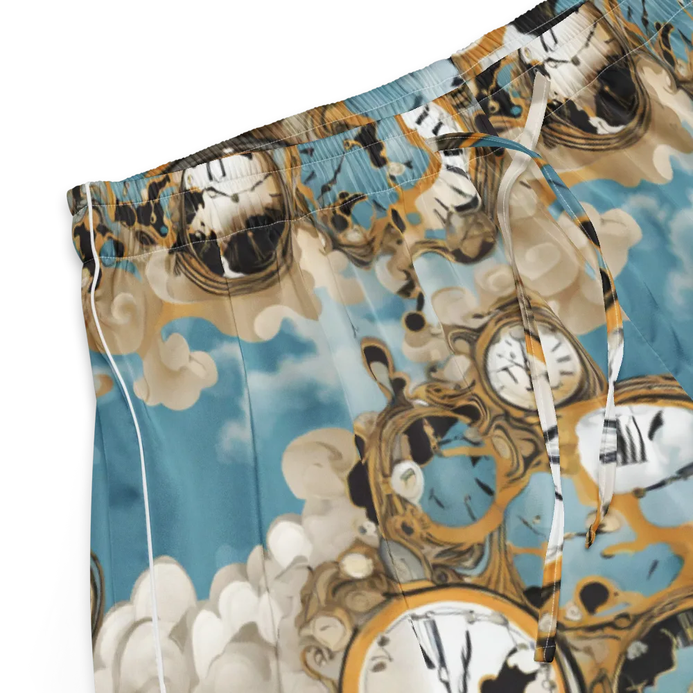 Chronos in the Clouds on Women's Pajama Shorts — Product details