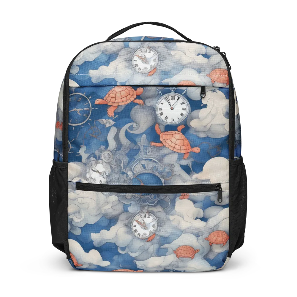 Chronicle of Turtles on Utility Backpack — Front
