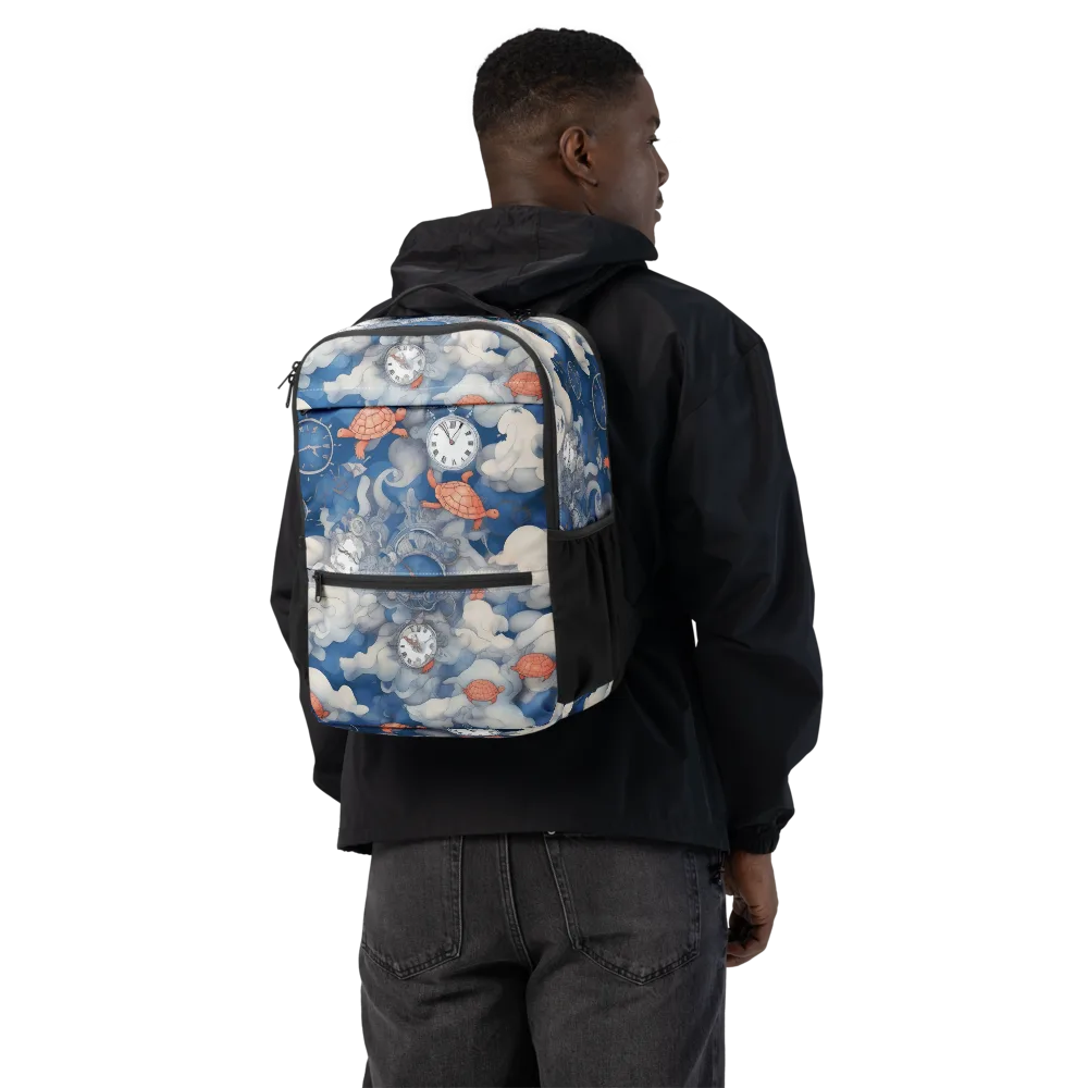 Chronicle of Turtles on Utility Backpack — Back