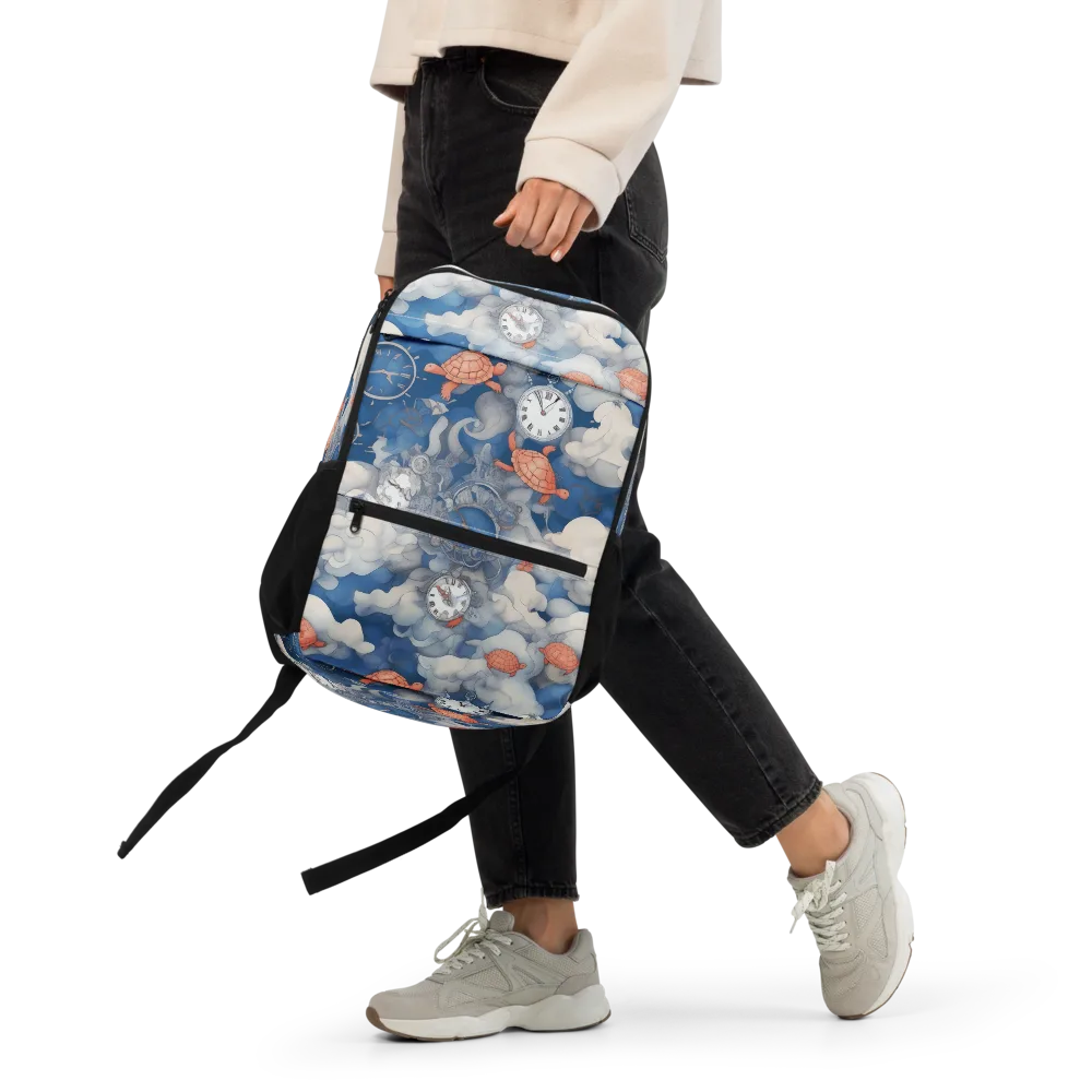 Chronicle of Turtles on Utility Backpack — Front