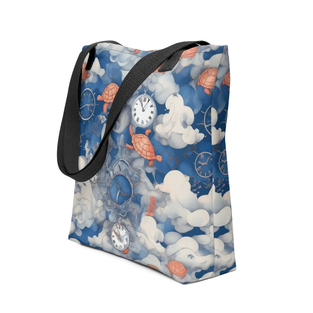 Chronicle of Turtles on Tote Bag — Front