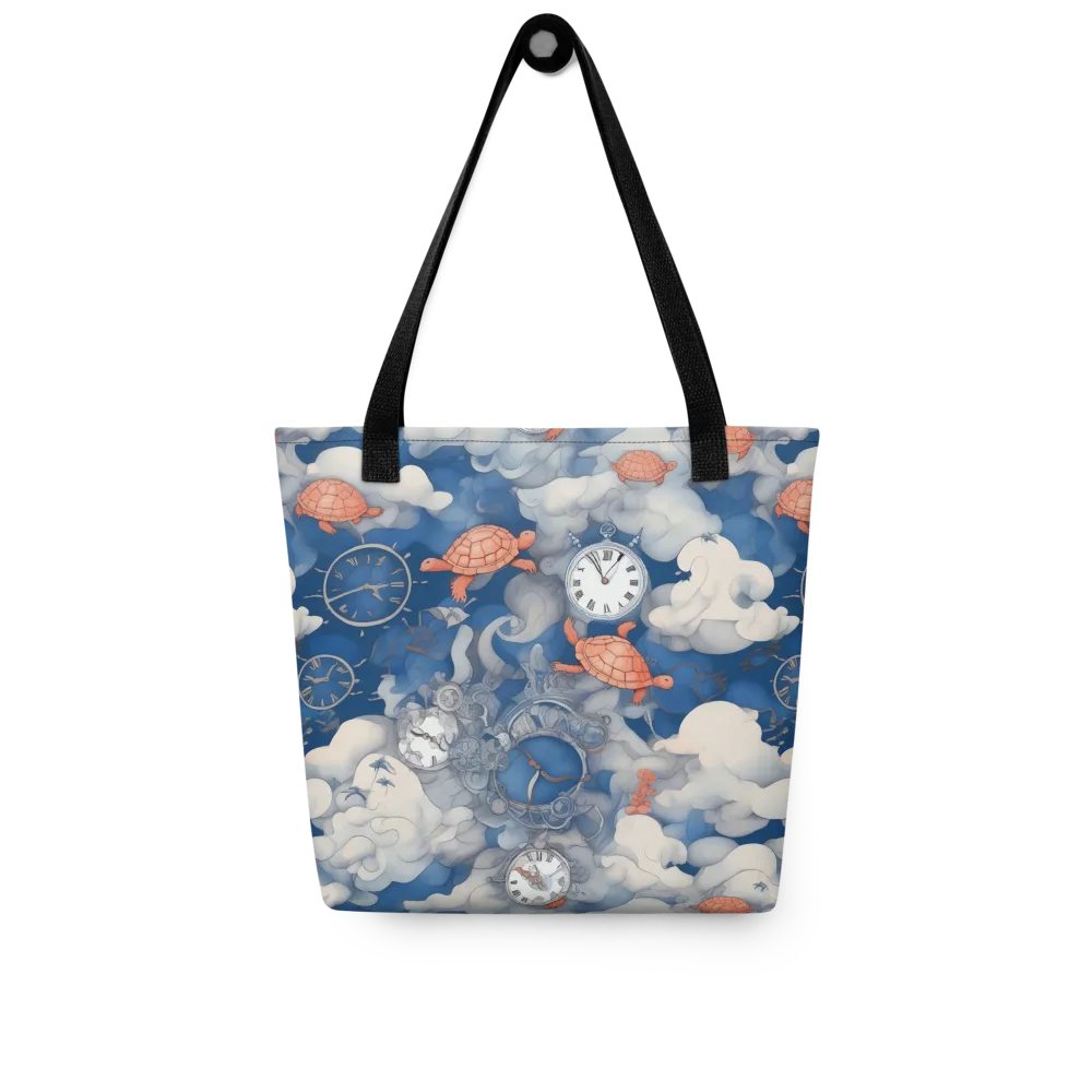 Chronicle of Turtles on Tote Bag — Front