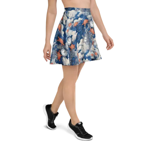 Chronicle of Turtles on a Skater Skirt