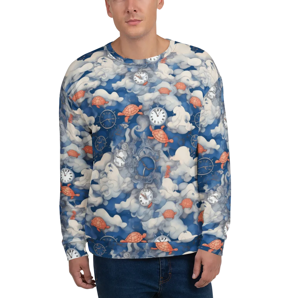 Chronicle of Turtles on Sweatshirt — Front