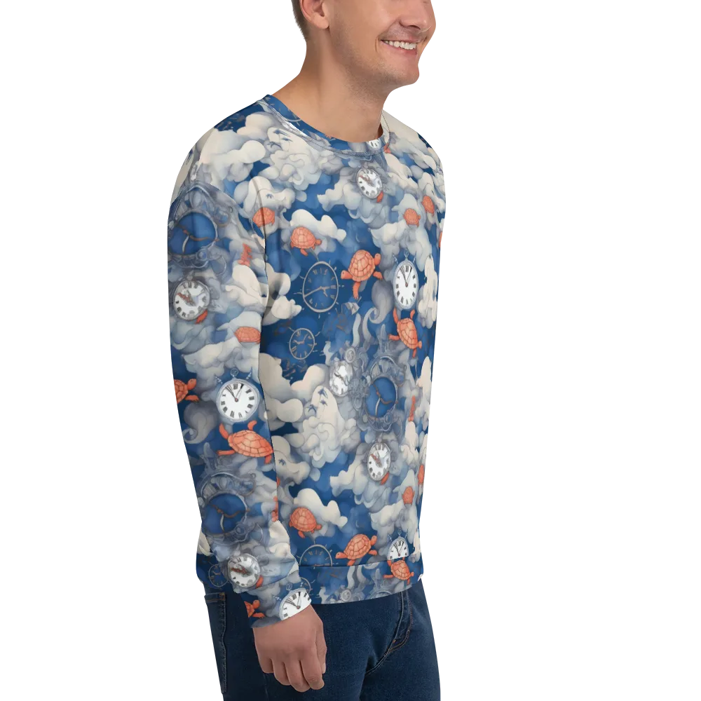Chronicle of Turtles on Sweatshirt — Right Front