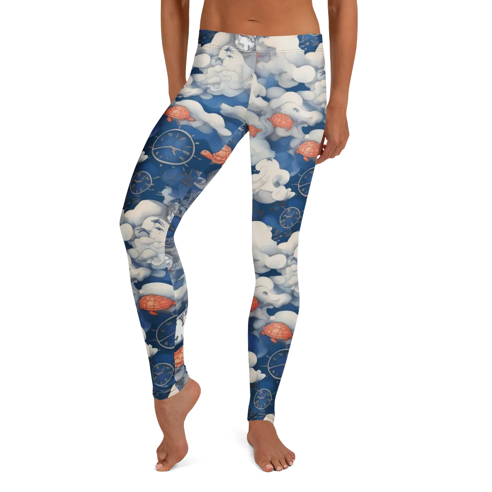 Chronicle of Turtles on Leggings — Front