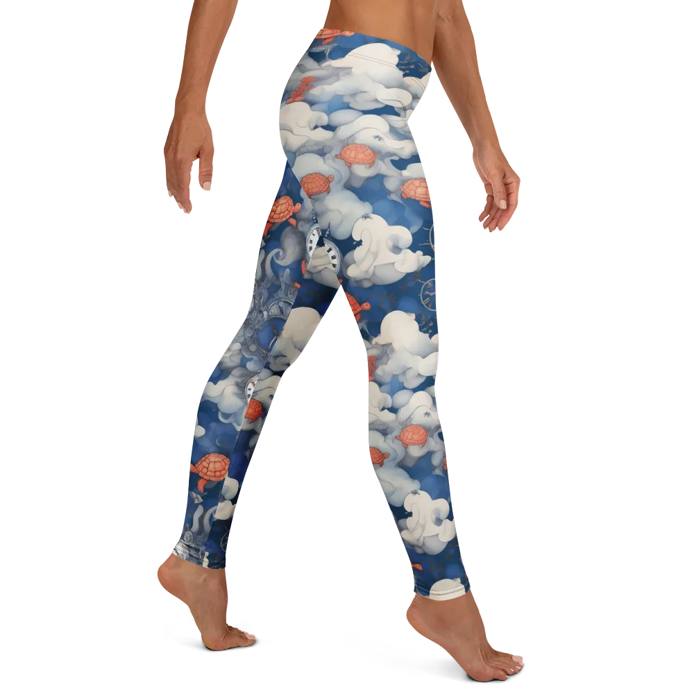 Chronicle of Turtles on Leggings — Right