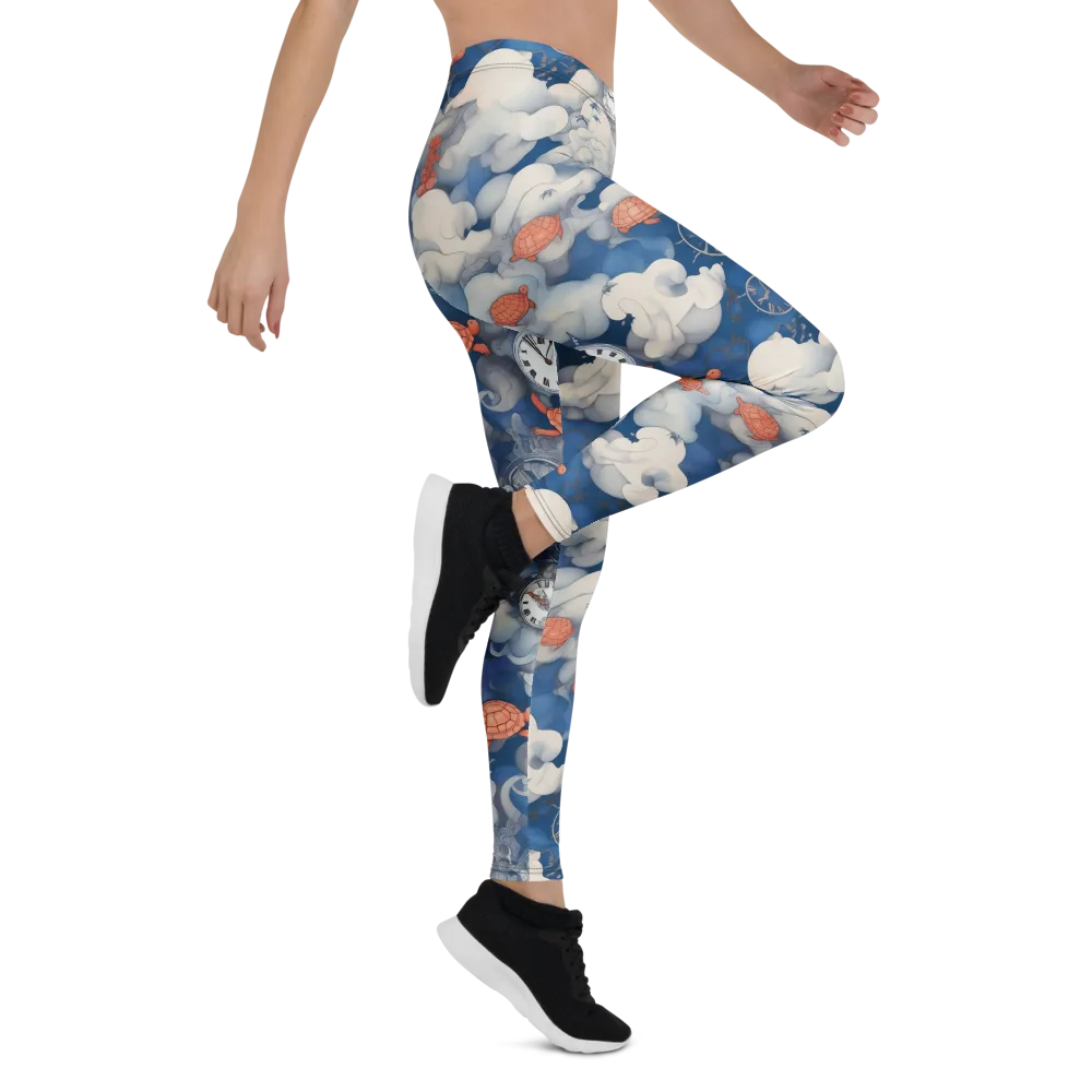 Chronicle of Turtles on Leggings — Right