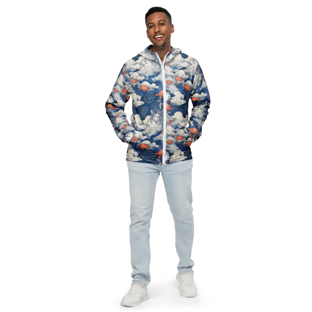 Chronicle of Turtles on Men's Windbreaker — Front
