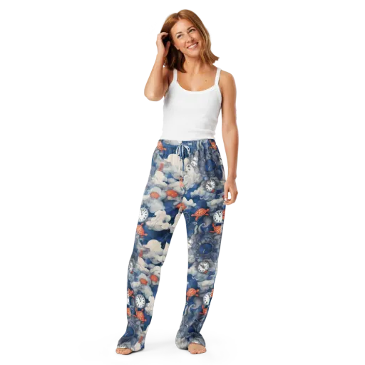 Chronicle of Turtles on a Women's Pajama Pants