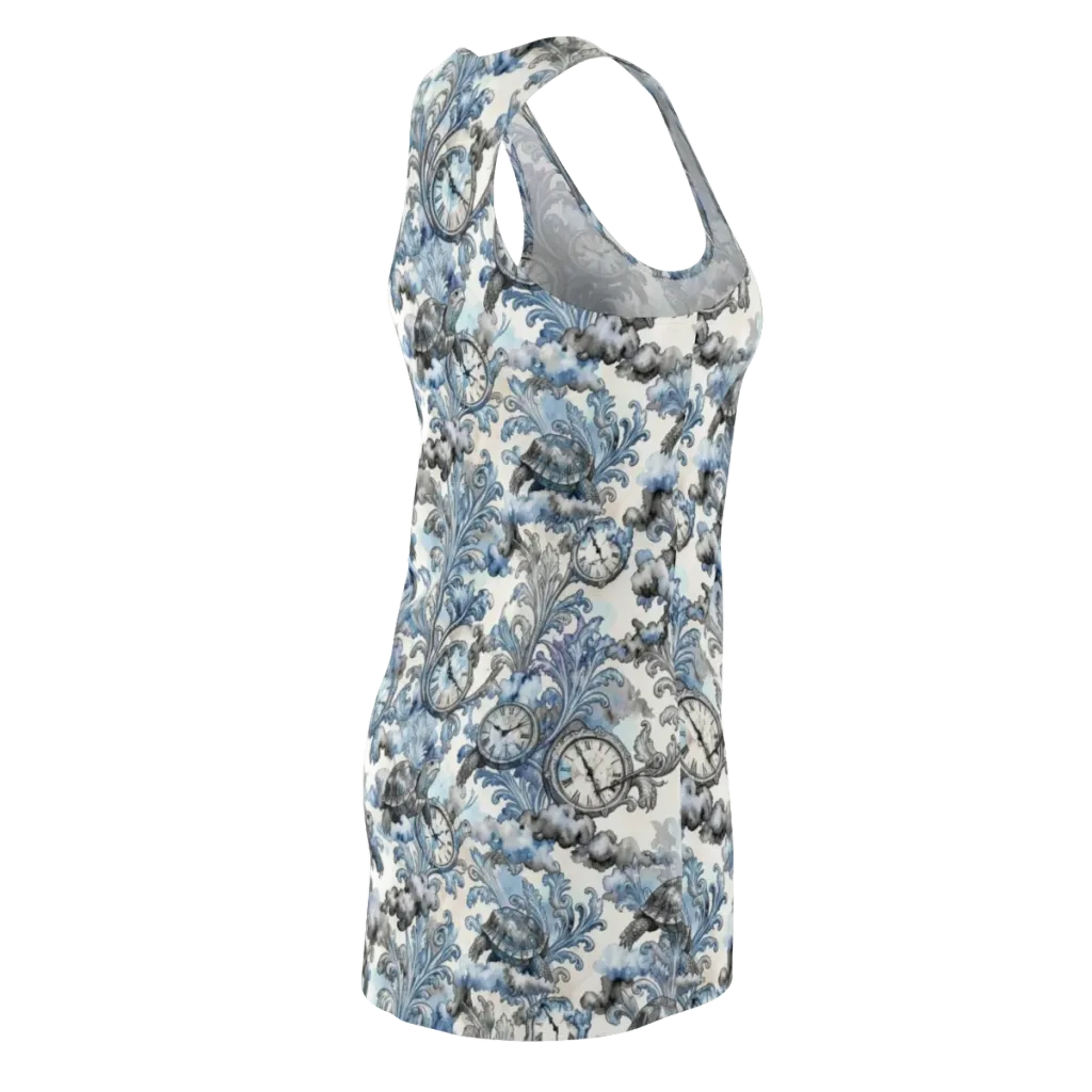 Tortoise Timepiece on Racerback Dress — Back Side