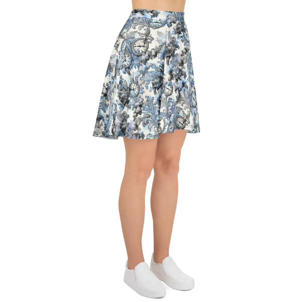 Tortoise Timepiece on Skater Skirt — Right