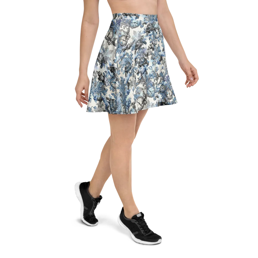 Tortoise Timepiece on Skater Skirt — Right