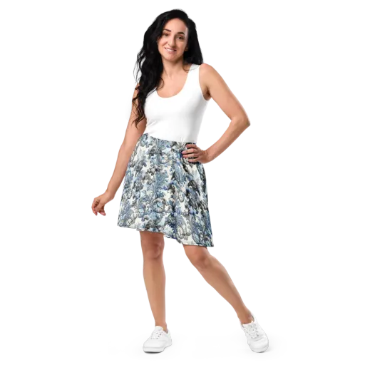 Tortoise Timepiece on a Skater Skirt