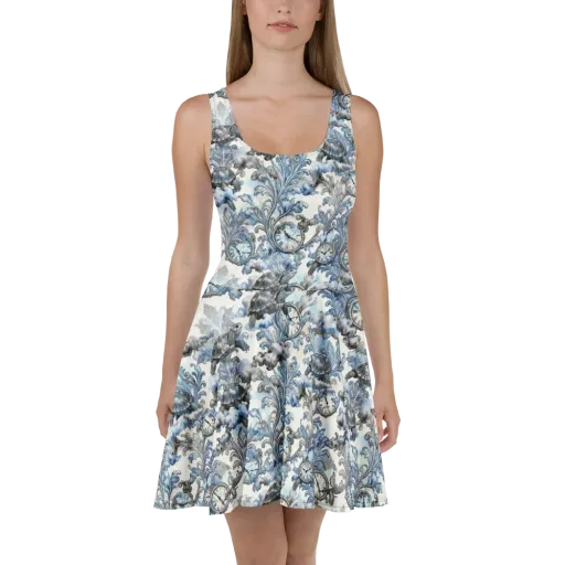 Tortoise Timepiece on a Skater Dress
