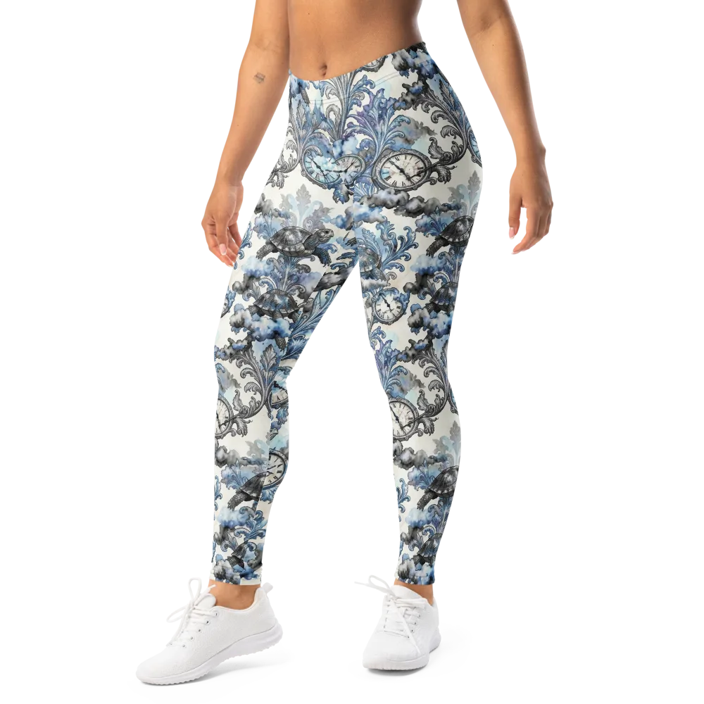 Tortoise Timepiece on Leggings — Left Front