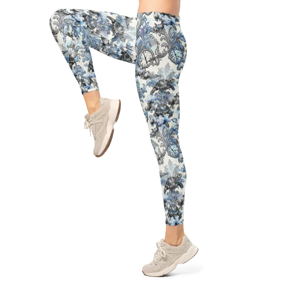 Tortoise Timepiece on Leggings — Left