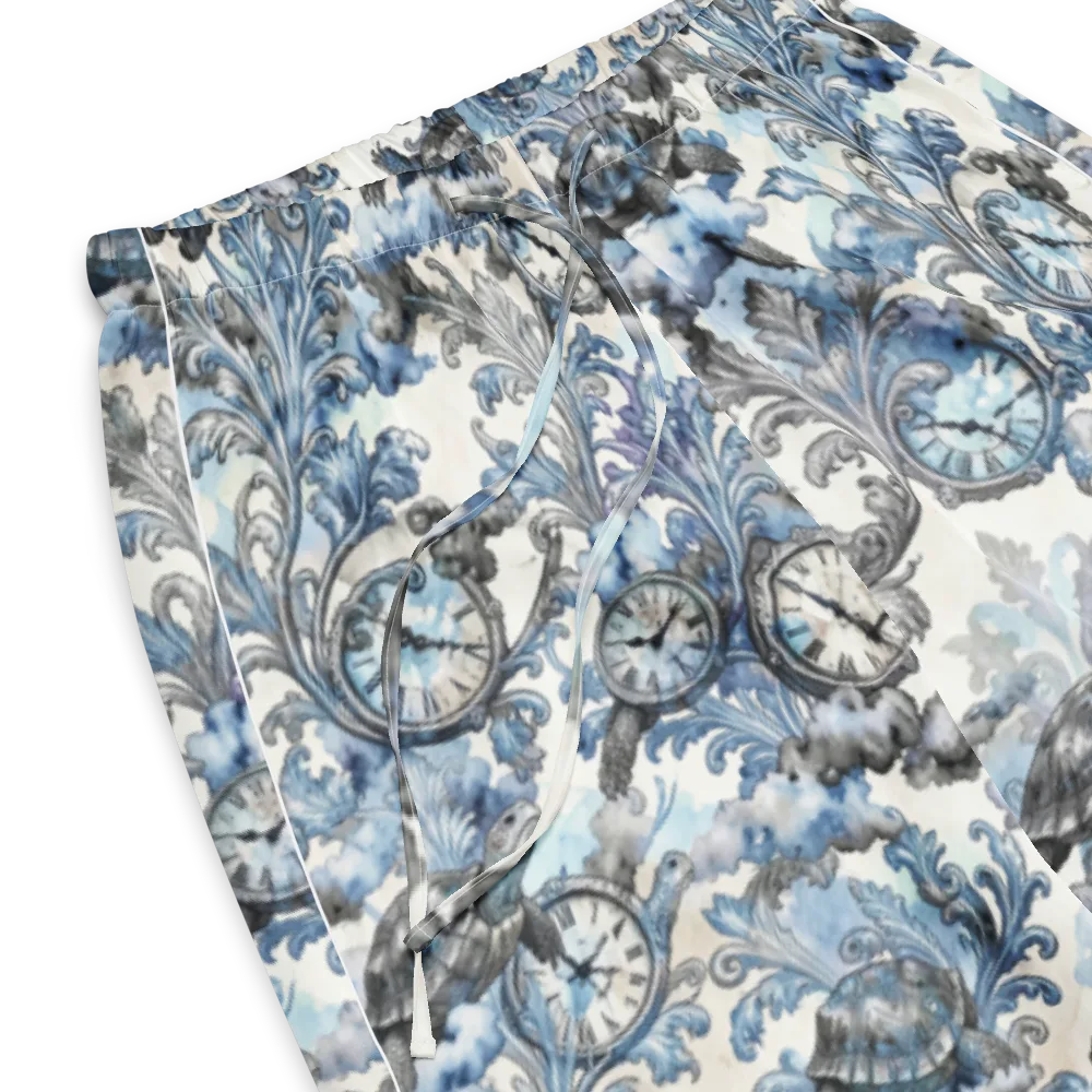 Tortoise Timepiece on Women's Pajama Pants — Product details