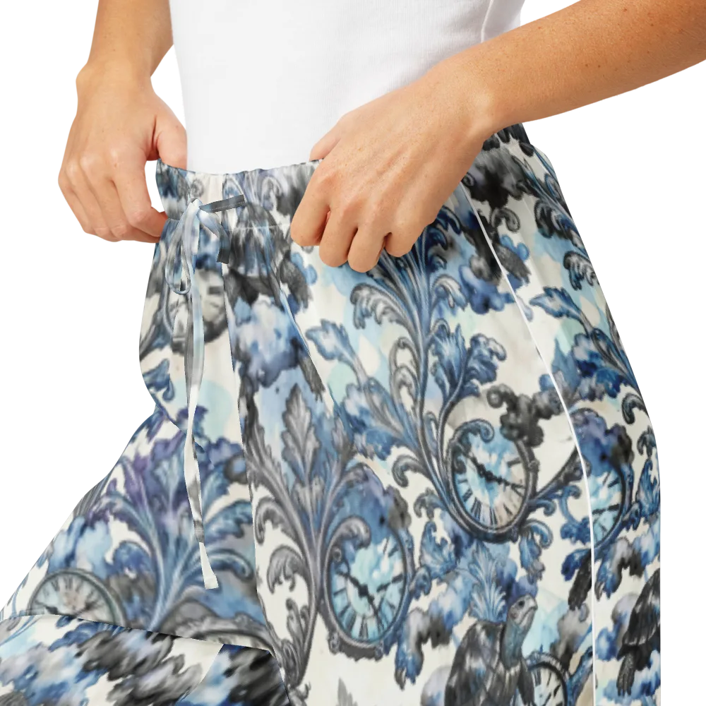 Tortoise Timepiece on Women's Pajama Pants — Product details