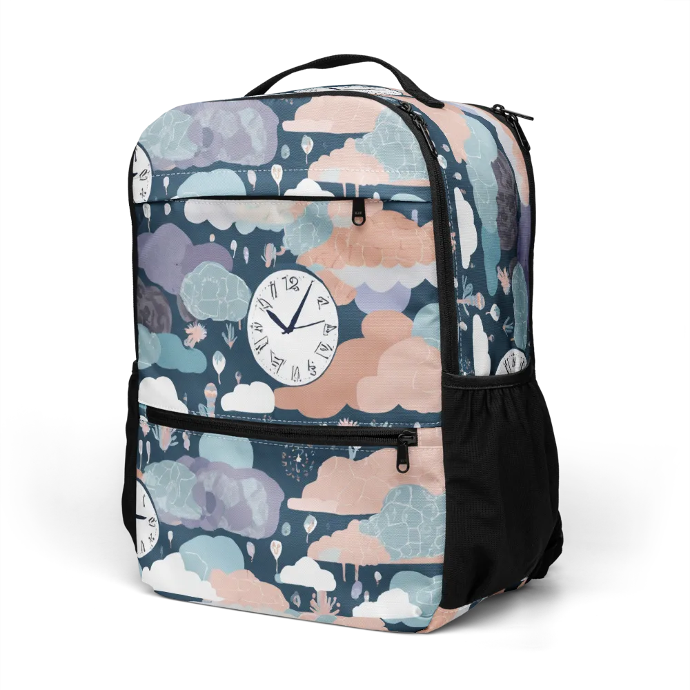 Dreamtime Almanac on Utility Backpack — Left Front