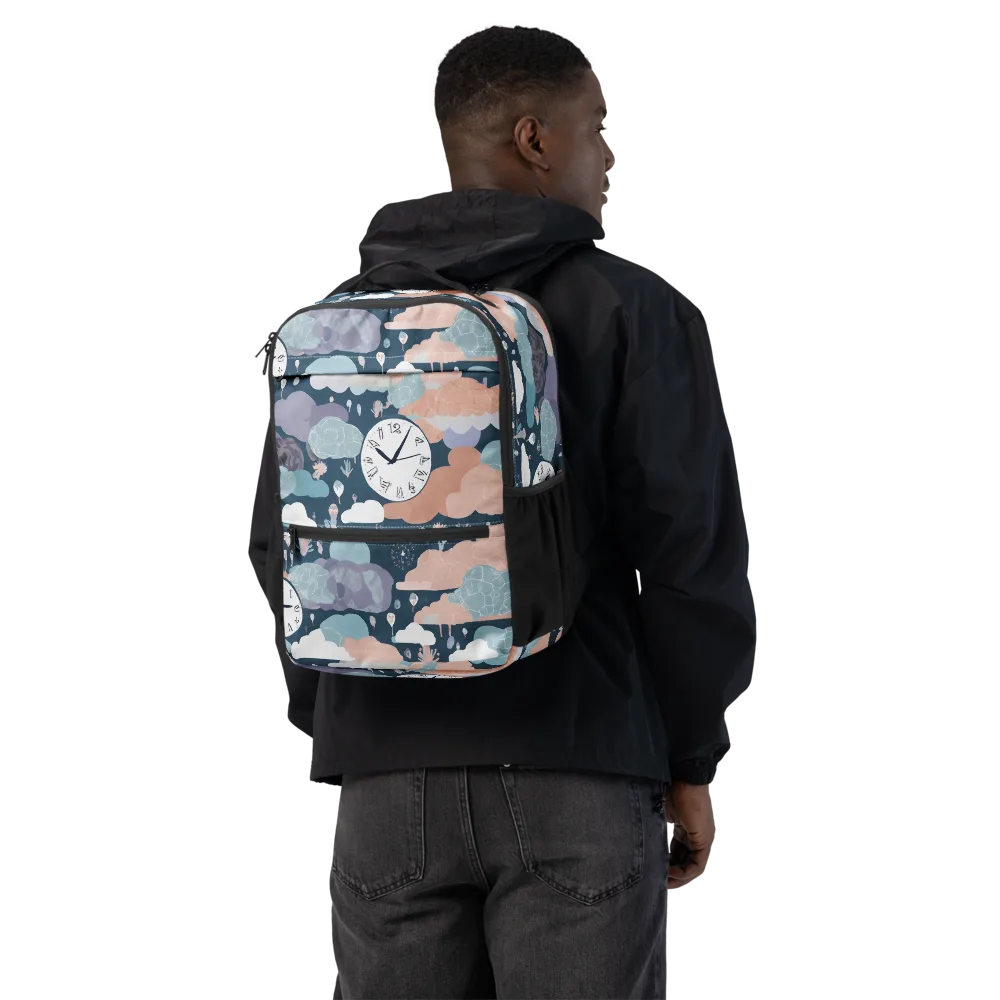 Dreamtime Almanac on Utility Backpack — Back