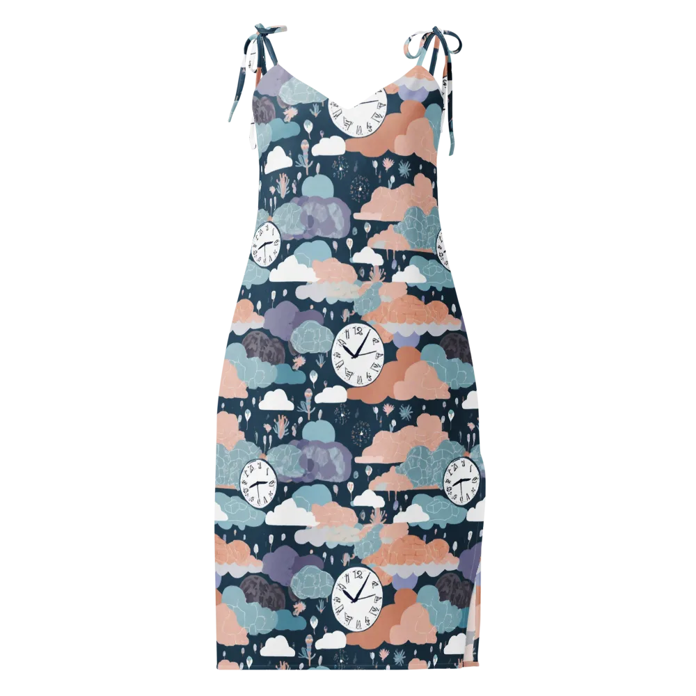 Dreamtime Almanac on Slip Dress — Front