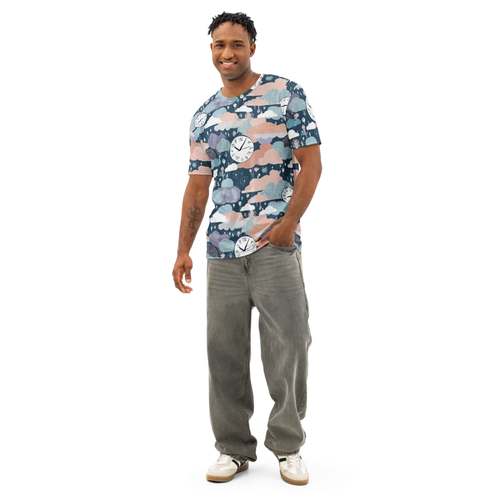 Dreamtime Almanac on Men's Cotton Crew Neck T-Shirt — Front